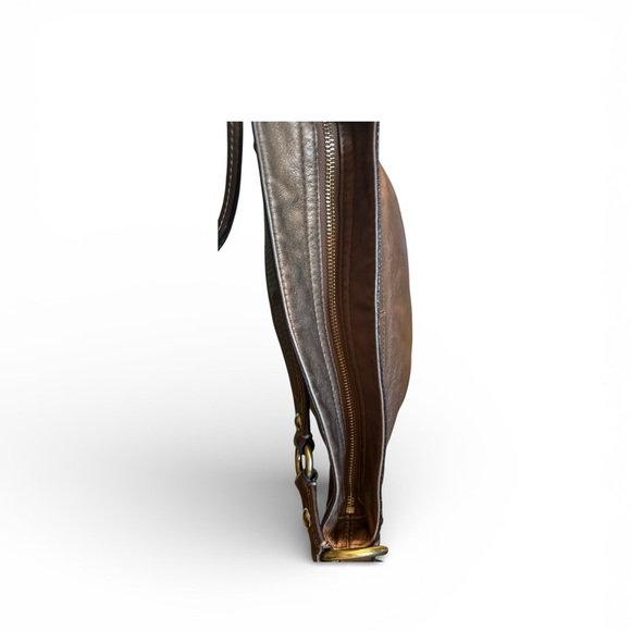 Coach Zoe metallic copper bronze leather hobo bag - Picture 5 of 9